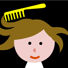 Nově se také objevuje ilustrace hřebínku v úkolu, ve kterém děti pomáhají Pauli učesat vlasy.